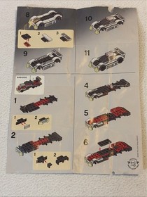 LEGO Racer 8149 Streak 8150 ZX Turbo 8151 Adrift 8193 Bullet 30434 Aston Martin