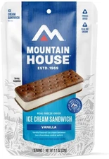 Vanilla Ice Cream Sandwich | Freeze Dried Backpacking & Camping Food | 1 Serving