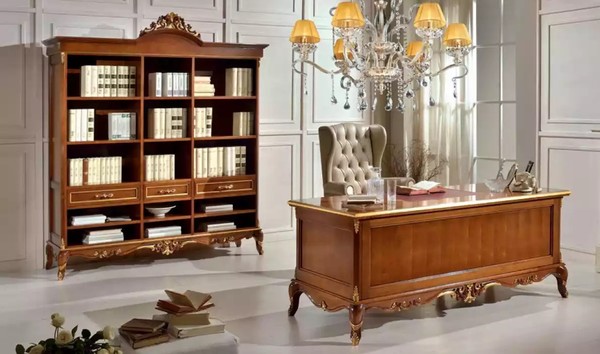 Schreibtisch Tisch BüCherregal Schrank Holz MöBel Tisch 3Tlg Set Braun-image
