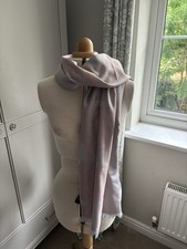 Ted Baker London Grey Pink Shimmery Women’s Woven Winter Scarf