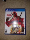 Deadpool PS4 Game Complete CIB PlayStation 4 Marvel Activision Near Mint Tested