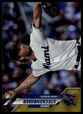 2020 Topps #600 Drew Steckenrider Blue