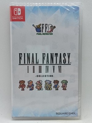 FINAL FANTASY I-VI Pixel Remaster Collection Switch English Version   New Sealed