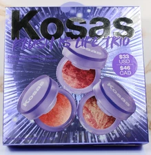 KOSAS Blush is Life Trio Mini Gift Set Holiday 2025 Euphoria Dare Spellbound NIB