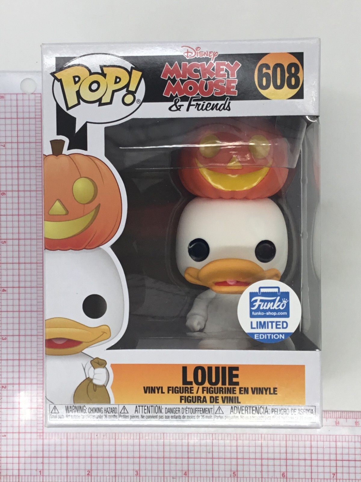 Funko Pop! Disney #608 Louie Funko Shop Exclusivo Mickey Mouse Y Sus Amigos M05
