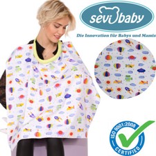 Baby Stilltuch Abdecktuch mit Verschluß Sevi...