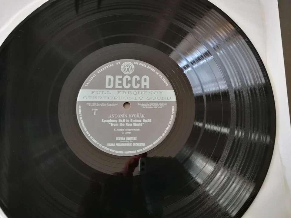 LP Esoteric ESLP Dvorak Sym 9 De La Nouvelle Monde Kertesz VPO Decca SXL 2289 - Photo 3/4