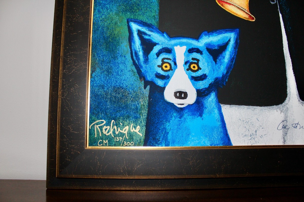 2000 C-Marque, Blue Dog, Rodrigue New Orleans Jazz Fest Poster