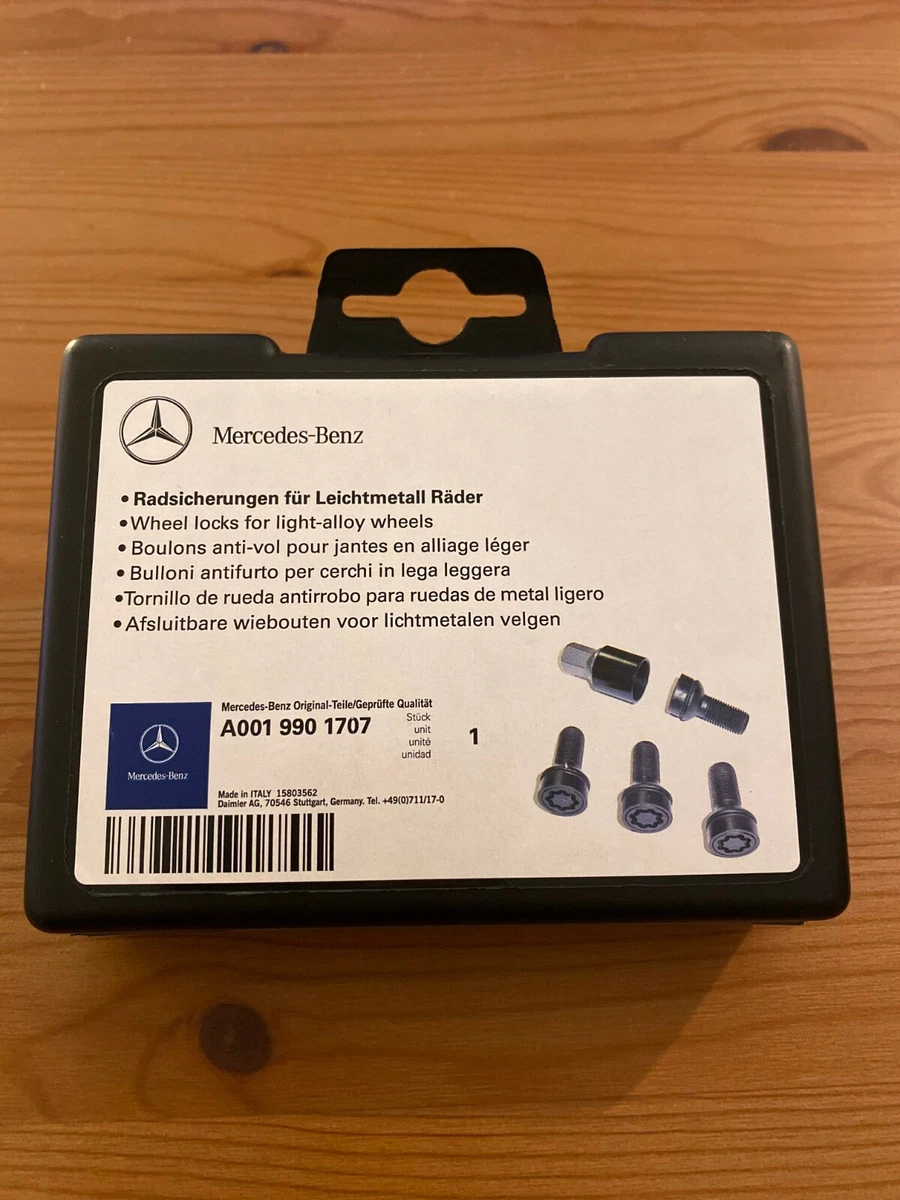 Mercedes sale wheel locks