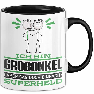 Großonkel Geschenk Tasse Ich Bin Großonkel Aber Sag Doch Einfach Superheld Lusti