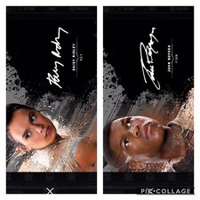 Topps Star Wars Digital Card Trader Black 2 Card OE Signature Rey & Finn Inserts