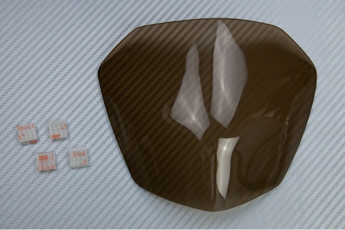 Protection phare marron pour moto Yamaha MT-07 RM04 de 2014 à 2017