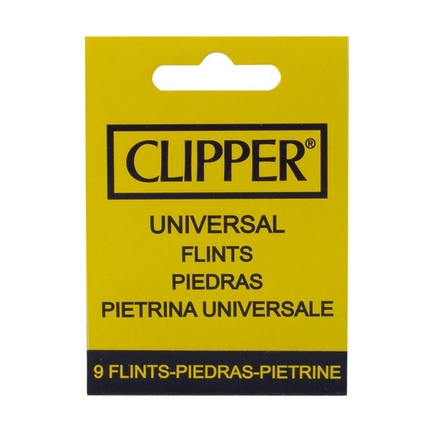 6 Pack, 54 Flints Authentic CLIPPER Replacement Lighter Flint For Zippo and more