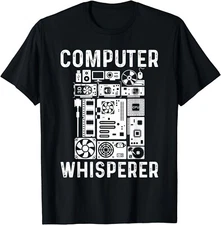 Funny Computer Geek Tech Nerd Gift Men Women Cool Support Gift Unisex T-Shirt