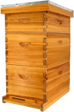 Honey Lake 8 Frame Bee Hive Kit, Langstroth Bee Hives Boxes Starter Kit 