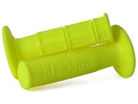 Domino Paar Motorrad-Handgriffe Moto Cross Enduro Off-Road Gelb Fluo 118MM