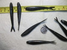100-3" crappie-panfish-soft minnows-jigs-grubs-split tails-scent-fluke-bait-lure