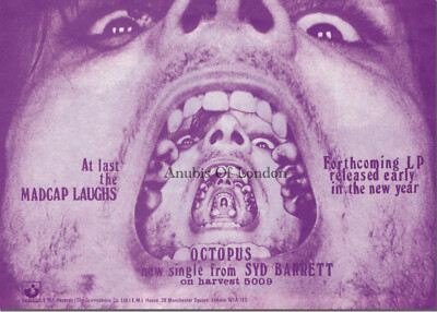SYD BARRETT - The Madcap Laughs - Promo Poster - A1 Art Poster - Psych!!