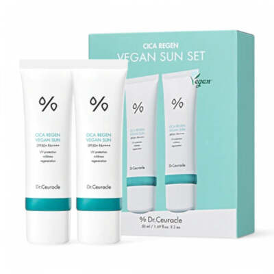 Dr. Ceuracle Cica Regen Vegan Sun Set 2 pcs #mde