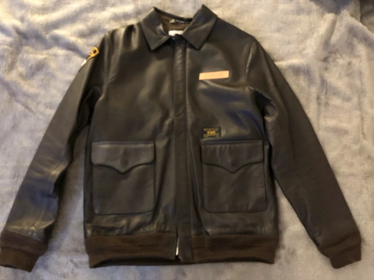 Wtaps A-2 Leather Jacket | eBay Wtaps A-2 Leather Jacket | eBay