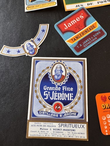 25+ Vintage Liquor Alcohol or Beer Labels - Old Stock Lithographs! Group # 9 - Picture 2 of 13