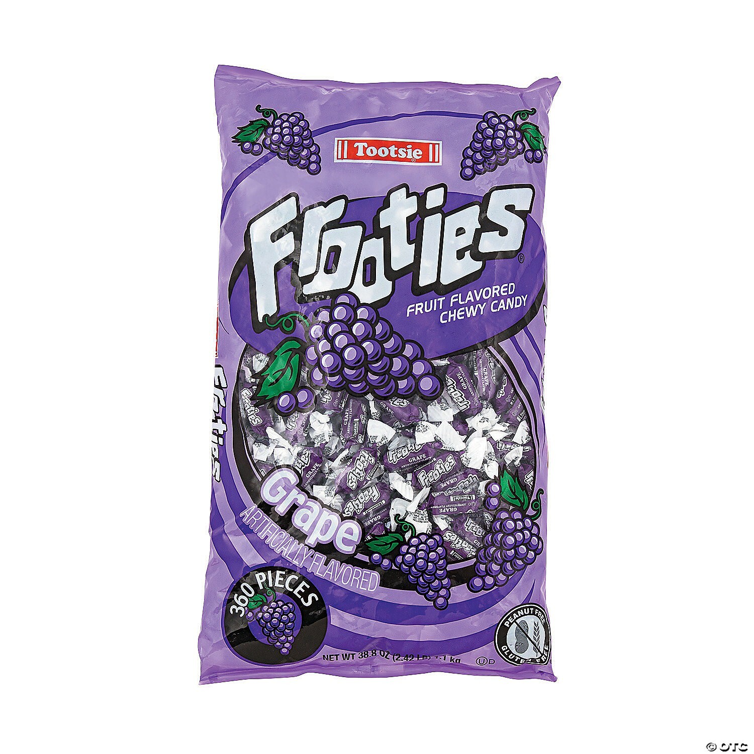 Bulk 360 Pc. Grape Mini Tootsie Roll® Frooties® Chewy Fruit Candy