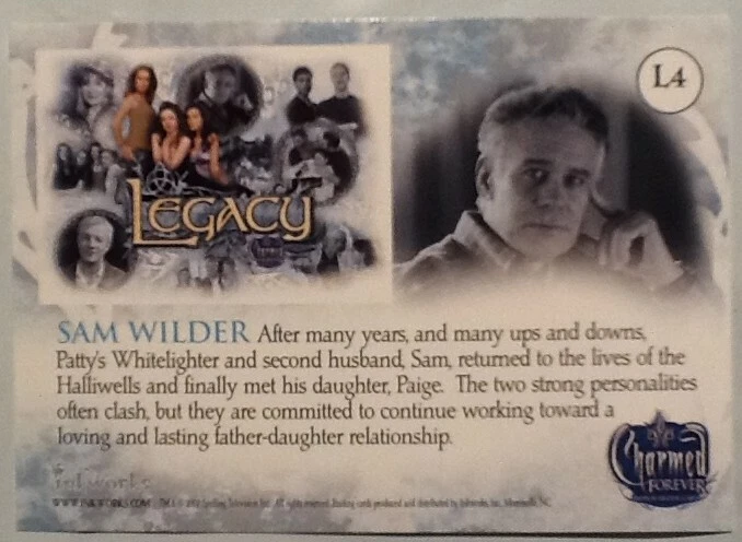 Charmed Forever Legacy Puzzle L4 Chase Insert Trading Card Inkworks - Image 2 of 2