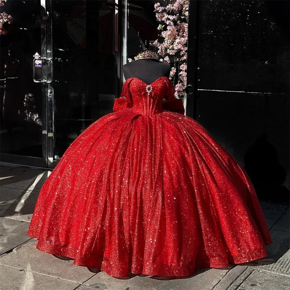 blue dress birthday Sky Blue Off Shoulder Masquerade Ball Gown Dress Girls Sweet 15 Birthd –  Siaoryne