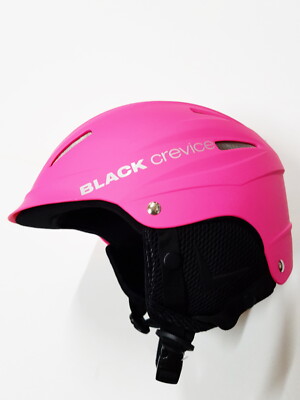 Black Crevice Ischgl Skihelm Snowboardhelm Schutzhelm ABS-Hartschale in pink