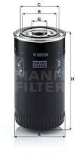 MANN-FILTER W 950/26 OIL FILTER FOR BREDAMENARINIBUS FORD FORD USA GINAF HEULIEZ I