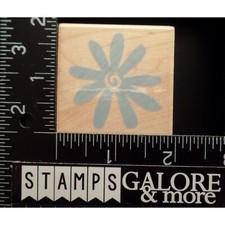 Inkadinkado Rubber Stamps 96028-1 STRIPES LINES BLOSSOM GARDEN FLOWERS 3287