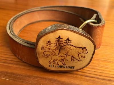 yellowstone belt buckle