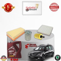 Inspektionskit Filter + ÖL Skoda Roomster 1.4 Tdi 51KW 70CV Von 2008-> 2010