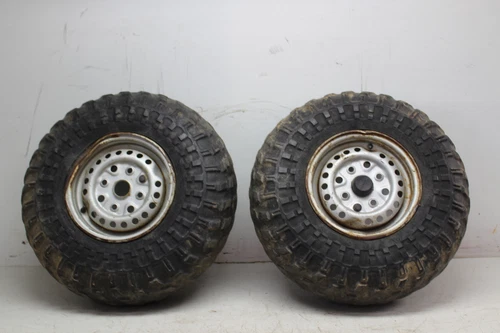 1986 HONDA FOURTRAX 350 TRX350 4X4 FRONT WHEELS RIMS 