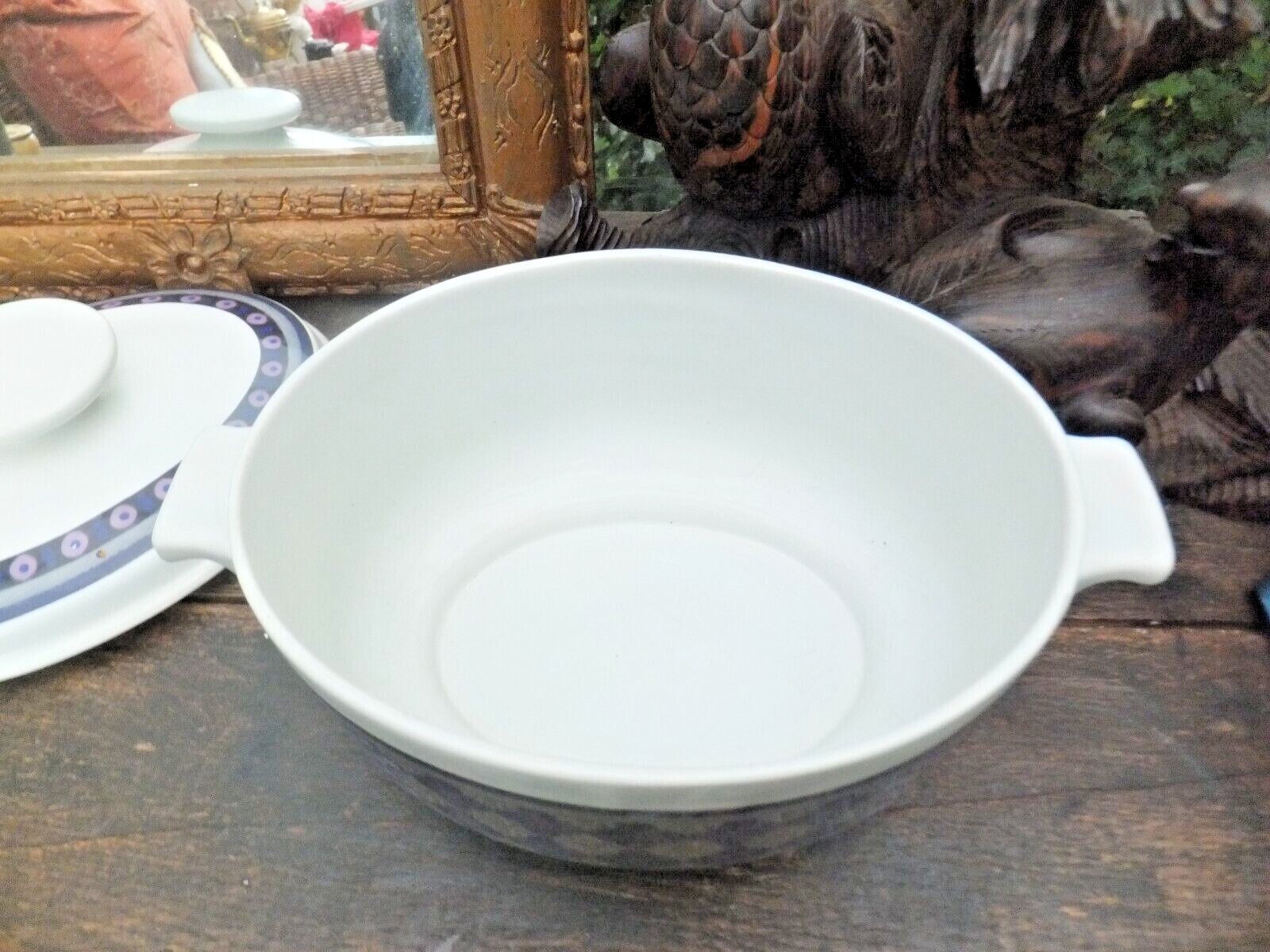 Vintage Royal Doulton Casserole Lambeth Stoneware Tangier Design 1973