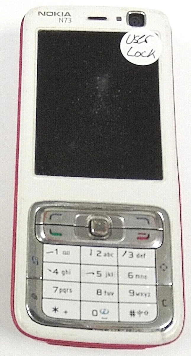 Nokia N73 SoftBank ホワイト/レッド 本体 Nokia N73 for sale | eBay