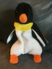 TY BEANIE BABY ORIGINAL WADDLE THE PENGUIN - BRAND NEW WITH TAG