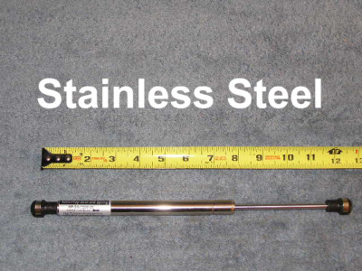 Pair Of RV Winnebago Gas Struts – 12" Extended, 8.5" Compressed, 60 Lb Pressure For Cargo Door Support - View #3