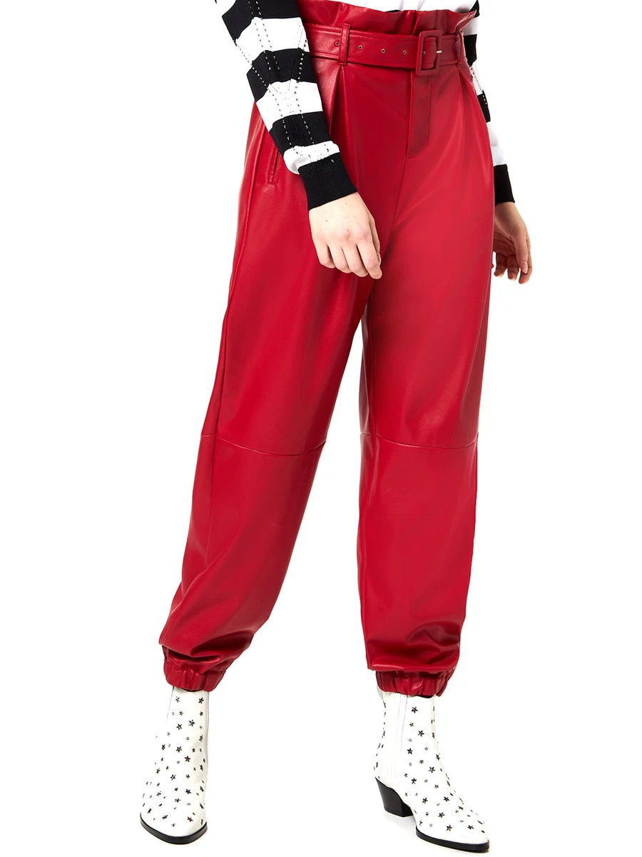 PANTALONE DONNA Liu jo PANTS 91862 POLIESTERE ROSSO