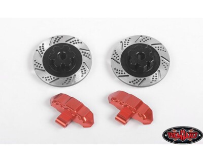 RC4WD Baer Brake Systems Rotors and Caliper Set for Traxxas UDR RC4ZS1952 ...