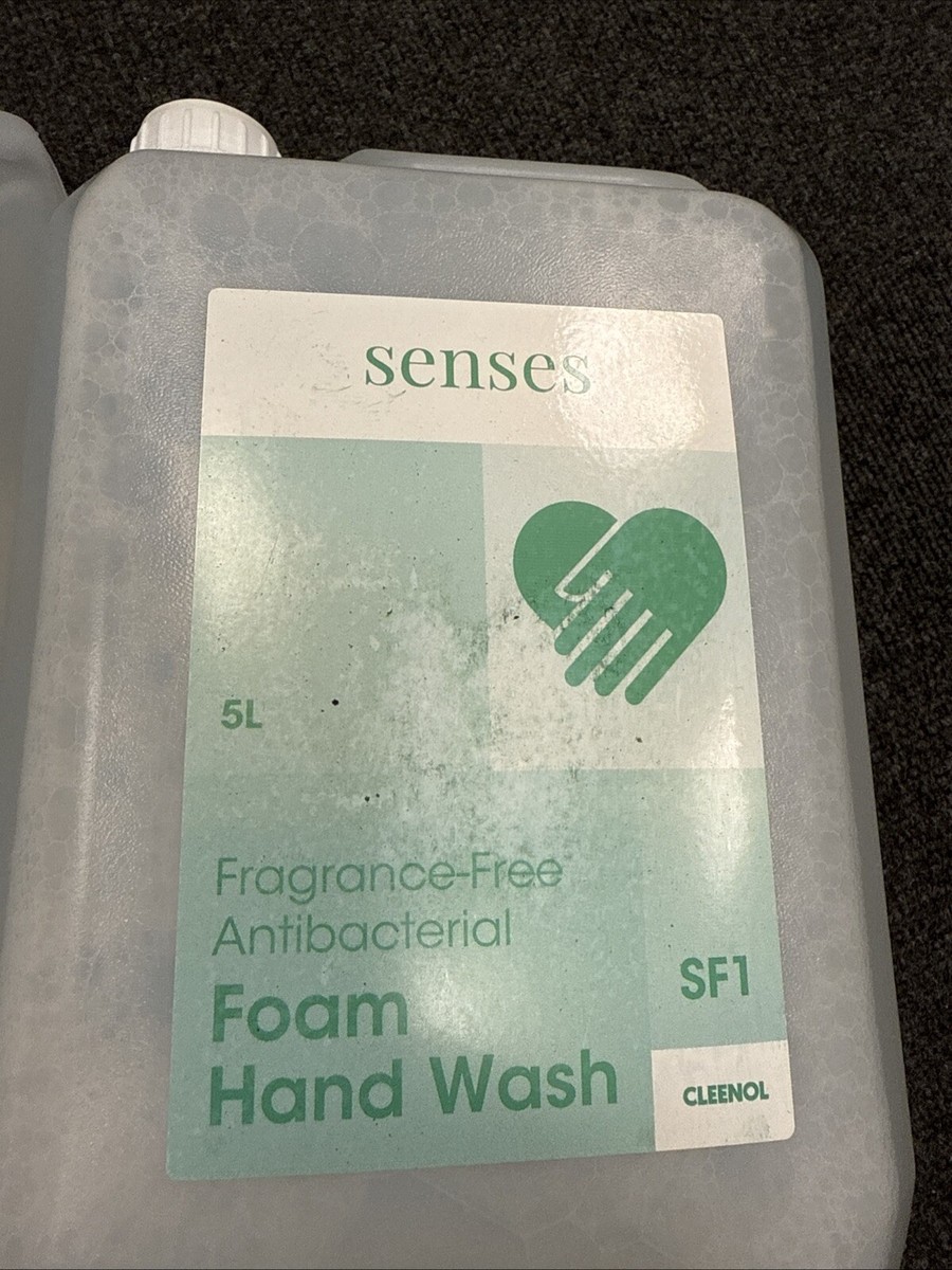 Senses Antibacterial Fragrance Free Handwash X 5L