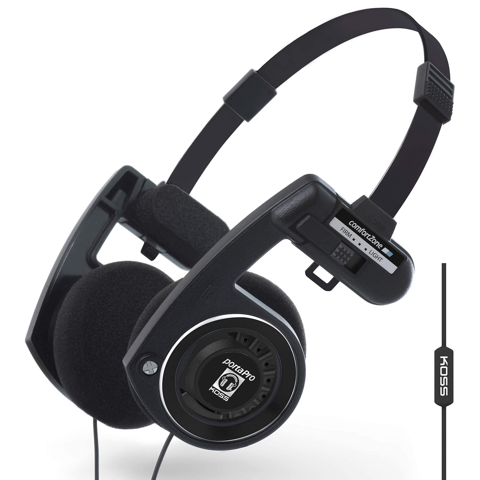 `Koss - Portapro Remote On-Ear Headset, High-Fidelity Sound With In... ACC NUOVO