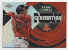 2022 Topps Chrome Update Generation Now Rafael Devers Boston Red Sox #GNC-17