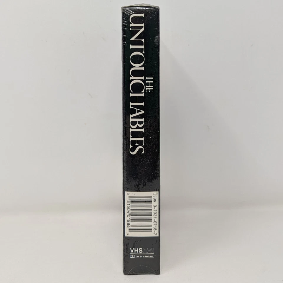 The Untouchables VHS (Paramount, 1988) Side UPC Paramount Home Video Watermarks - Image 4 of 4