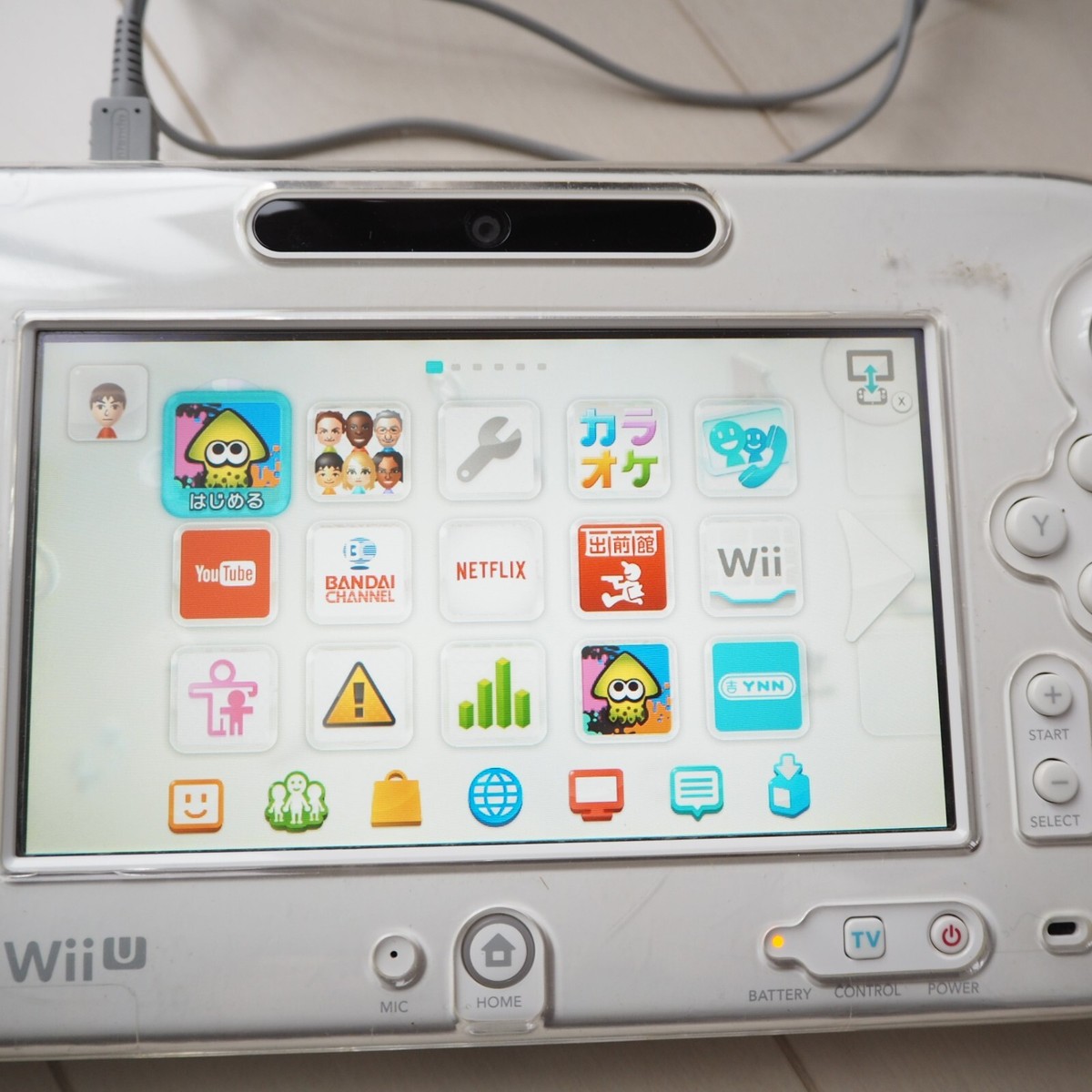 Initialized) Nintendo Wii U-32GB Premium Set - tested from Japan