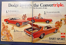 Magazine Advertisement 1972 Dodge Dart Sport Convertible Sunroof Magazine Advertisement 1972 Dodge Dart Sport Convertible Sunroof