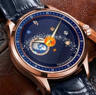 TECNOTEMPO Dynamic Solar System - Automatic Limited Edition Watch TT.50.SPLBL
