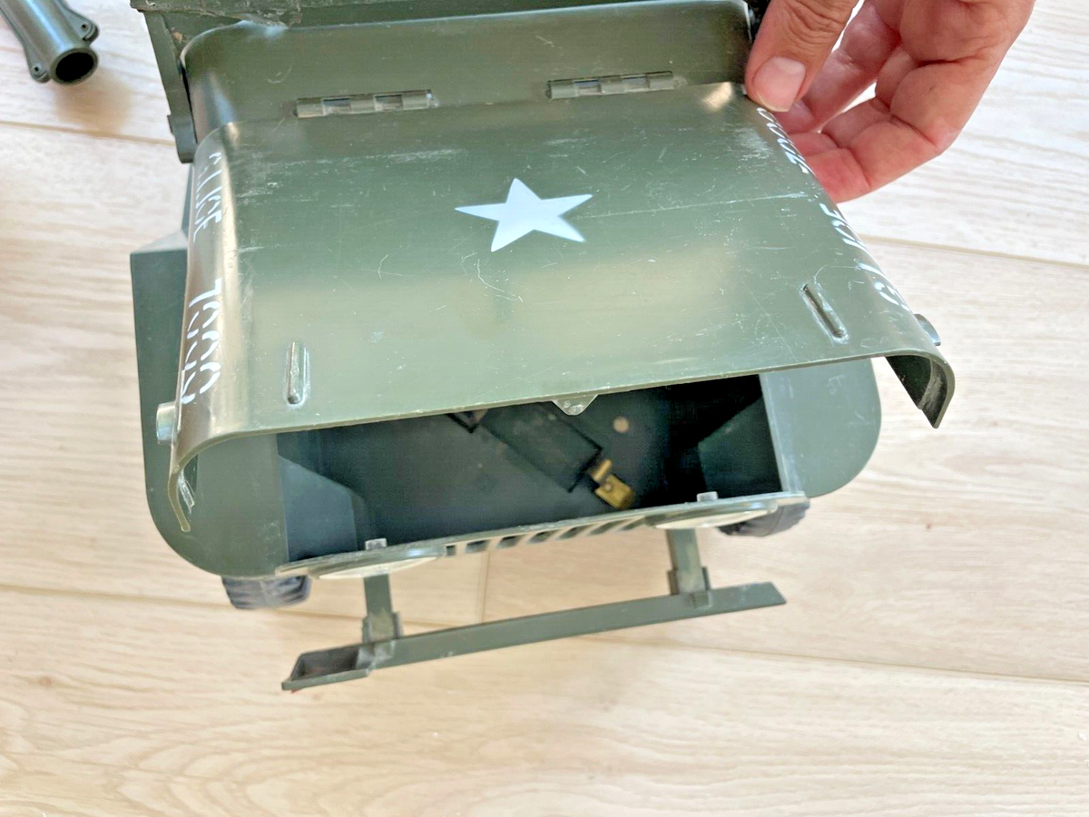 Vintage 1965 Hasbro GI JOE Jeep Combat Set #7000 Cannon, Search