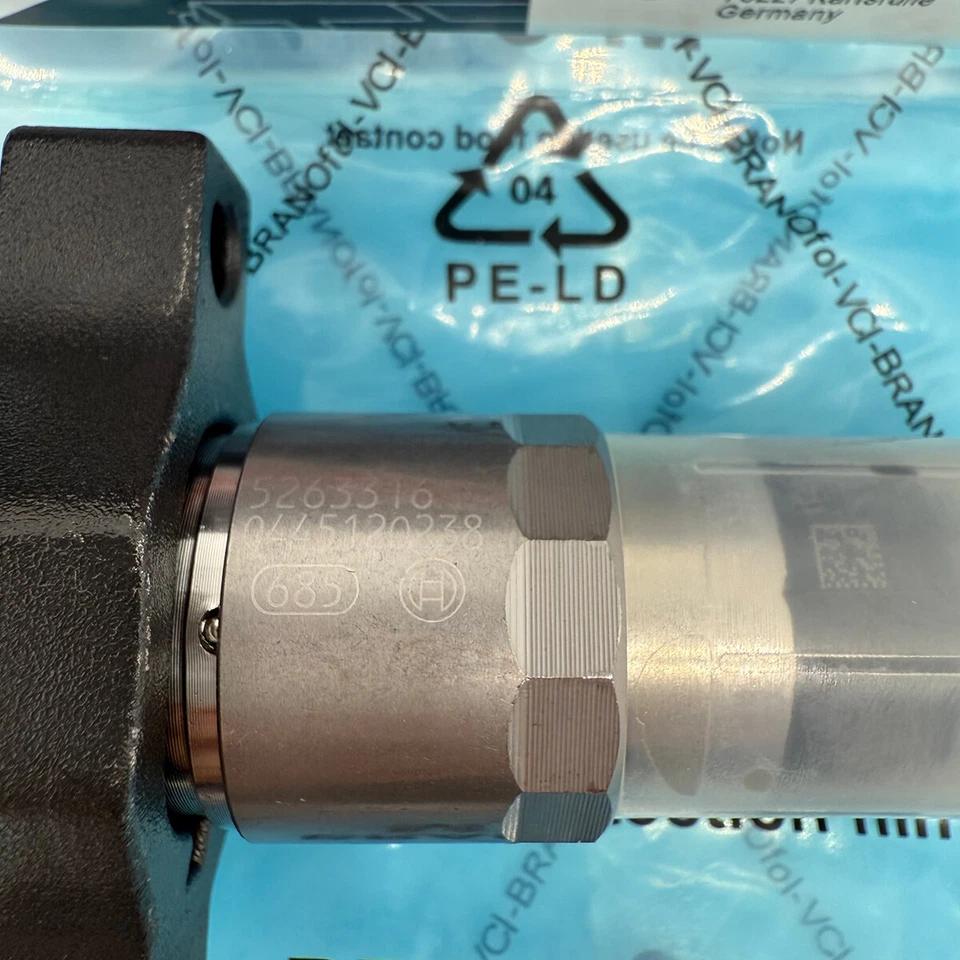 Inyectores de combustible Bosch 0445120238 OEM para 04-2009 Cummins Dodge Ram 2500 3500 5,9 L Foto 3 de 4