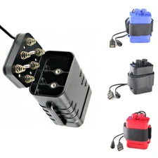 Battery Pack Case For Bicycle Bike Lamp Battery Holder 8.4V 6x 18650 3 Choices